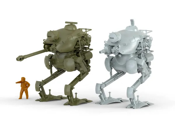 KAIAP038 - Kaiyodo PaK Krote [Long Barrel, Short Barrel] & Victor