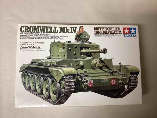 TAM35221 - Tamiya 1/35 Cromwell Mk.IV British Cruiser Tank Mk.VIII, A27M - WWWEB10113979