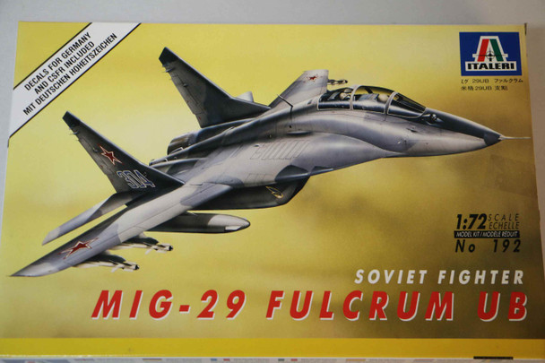 ITA192 - Italeri 1/72 Mig-29 Fulcrum UB - WWWEB10114013