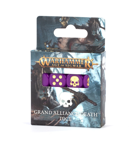 GAM80-21 - Games Workshop Warhammer Age of Sigmar Grand Alliance Death Dice