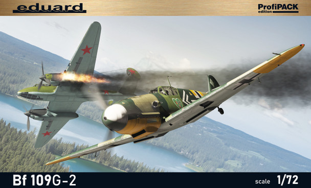 EDU70156 - Eduard 1/72 Bf 109G-2 Profipack