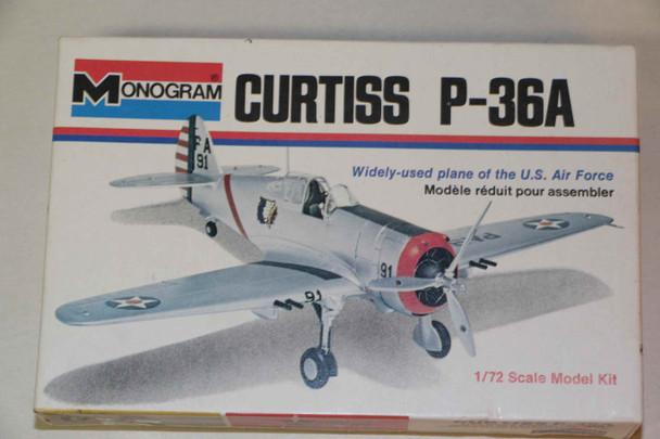 MON6790 - Monogram 1/72 Curtiss P-36A USAF - WWWEB10114322