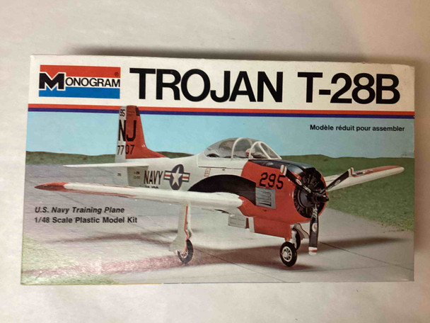 MON5100 - Monogram 1/48 Trojan T-28B US Navy Training Plane - WWWEB10114362