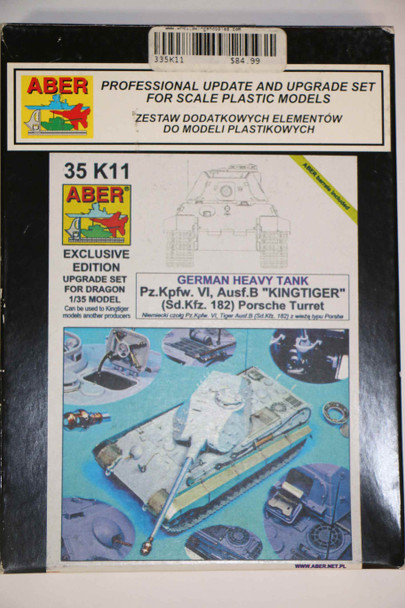 ABE35K11 - ABER 1/35 Kingtiger Upgrade Set DRA