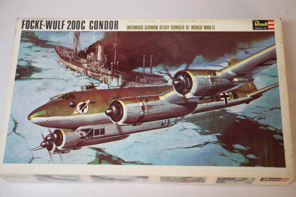 RAGH-204 - Revell 1/72 Focke-Wulf 200C Condor WWII Bomber - WWWEB10114498