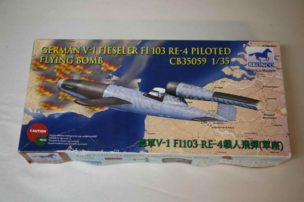 BROCB35059 - Bronco 1/35 German V-1 Fieseler FI-103 RE-4 Piloted Flying Bomb - WWWEB10114637