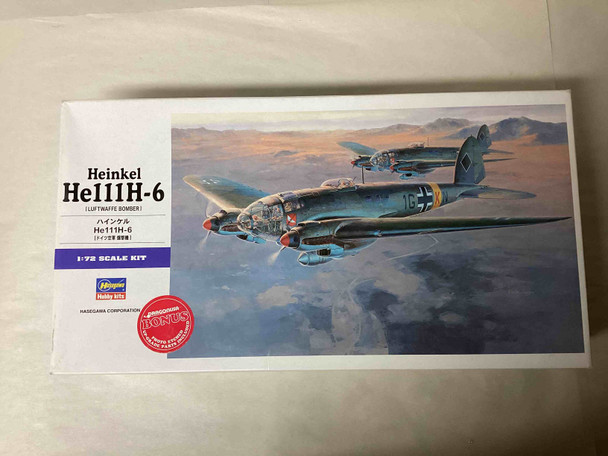 HAS00551 - Hasegawa 1/72 Heinkel He111H-6 (E21) - WWWEB10114657