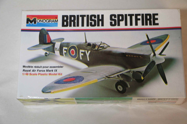 MON6801 - Monogram 1/48 R.A.F. Mark IX British Spitfire - WWWEB10114717