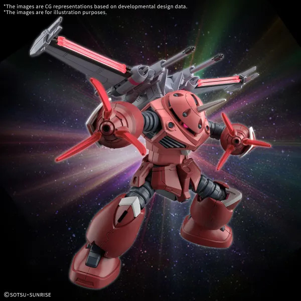 BAN5068342 - Bandai HG 1/144 Z'GOK(Seed Freedom Ver.) - Wheels and