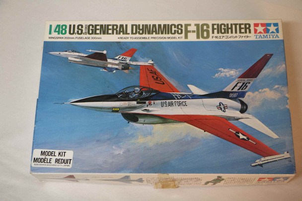 TAMMA122 - Tamiya 1/48 U.S. Air Force General Dynamics F-16 Fighter - WWWEB10114840