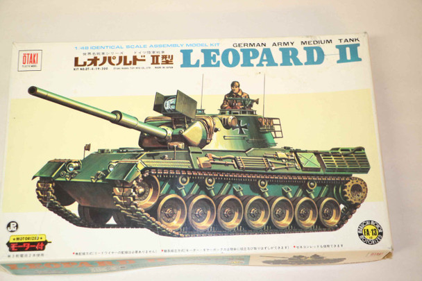 OTAOT-4-19 - Otaki 1/48 Leopard II Motorized German Army Medium - Pre-owned 114903 OTAOT-4-19 - Otaki 1/48 Leopard II Motorized German Army Medium - Pre-owned 114903