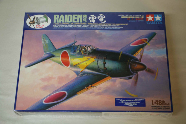 TAM61503 - Tamiya 1/48 J2M3 Raiden Jack with Motorized Propeller - WWWEB10114906