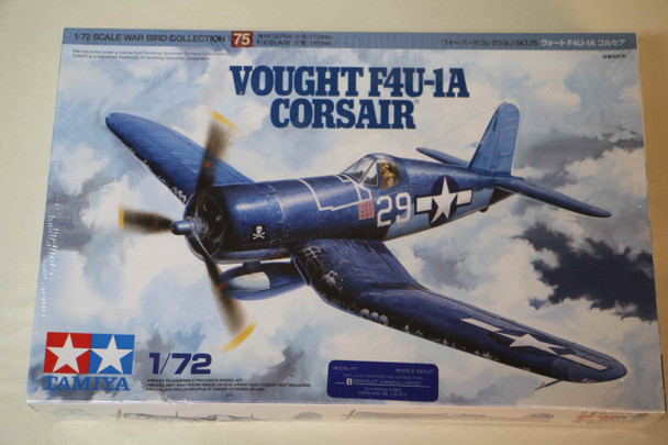 TAM60775 - Tamiya 1/72 Vought F4U-1A Corsair War Bird Collection - Pre-owned 115017