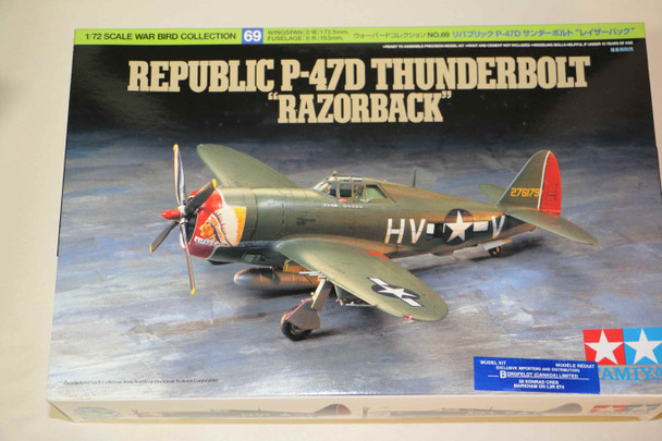 TAM60769 - Tamiya 1/72 P-47D Thunderbolt 'Razorback' - WWWEB10115033