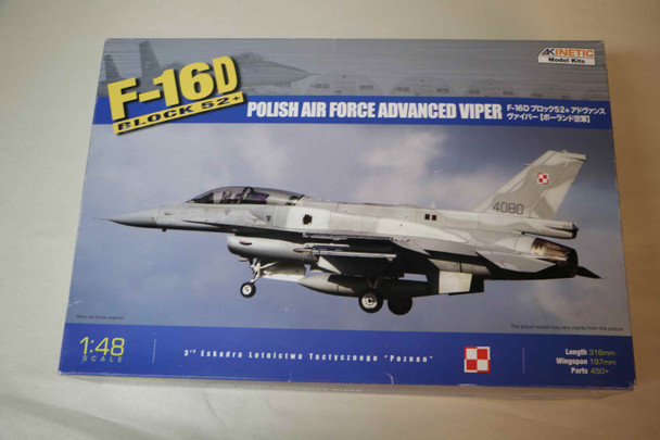 KINK48010 - Kinetic 1/48 F-16D Block 52+ Polish Air Force Advanced Sniper - WWWEB10115063