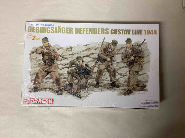 DRA6517 - Dragon 1/35 Gebirgsjager Defenders Gustav 1944 - Pre-owned 115357