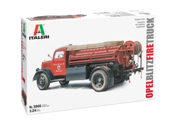 ITA3966 - Italeri 1/24 OPEL BLITZ TANK TRUCK