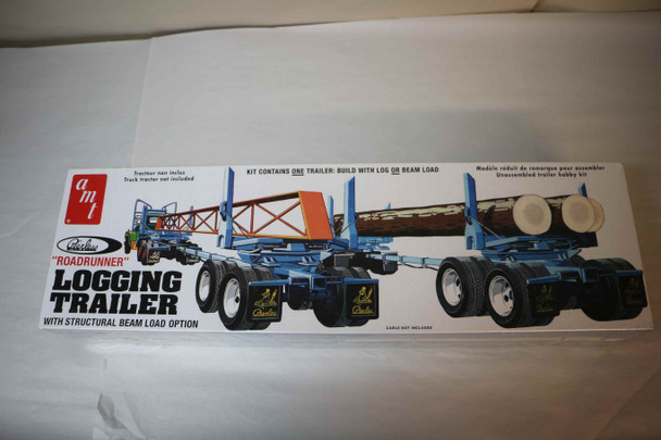 AMT-628 - AMT 1/25 Peerless 'Roadrunner' Logging Trailer - WWWEB10116172