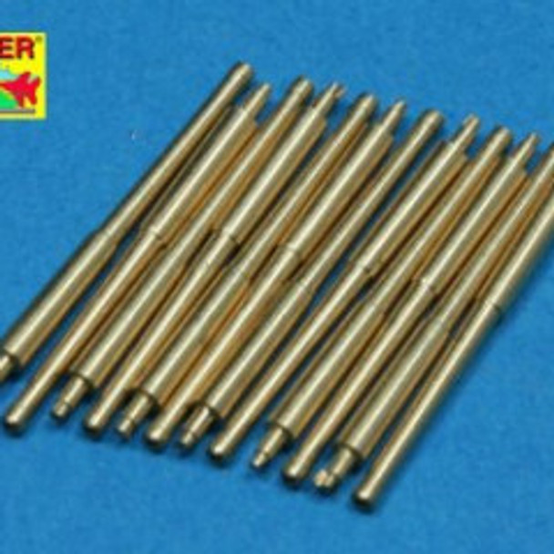 ABE700L33 - ABER 1/700 356mm Barrels for US Navy Ships Pennsylvania, Arizona - 12pcs