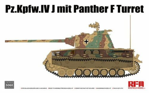 RYE5068 - Ryefield Models 1/35 Pz.Kpfw.IV J Mit Panther F Turret