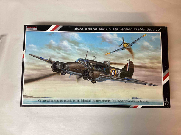 SPESH72074 - Special Hobby 1/72 Avro Anson Mk.I Late RAF Version - Pre-owned 10117065