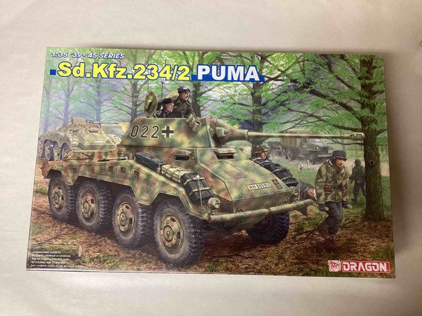 DRA6256 - Dragon - 1/35 Sd.Kfz.234/2 Puma 39-45 series - PREOWNED10117964
