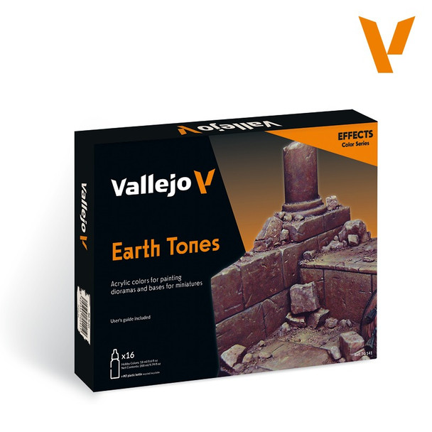 VLJ70141 - Vallejo Paint Set: Earthtones