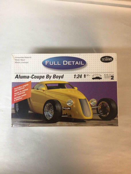 TES5302 - Testors 1/24 Aluma-Coupe by Boyd - Full Detail - Pre-owned 10117361