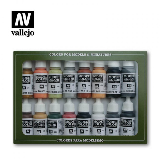 VLJ70107 - Vallejo Model Colour Set - WWII German (16)