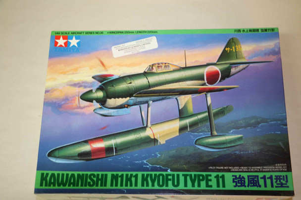 TAM61036 - Tamiya - 1/48 Kawanishi N1K1 Kyofu Type 11 (Discontinued)  PREOWNED10118295