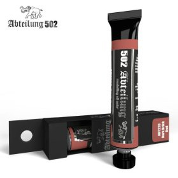 ABTABT220 - Abteilung Oil Colour: Dark Brick Red