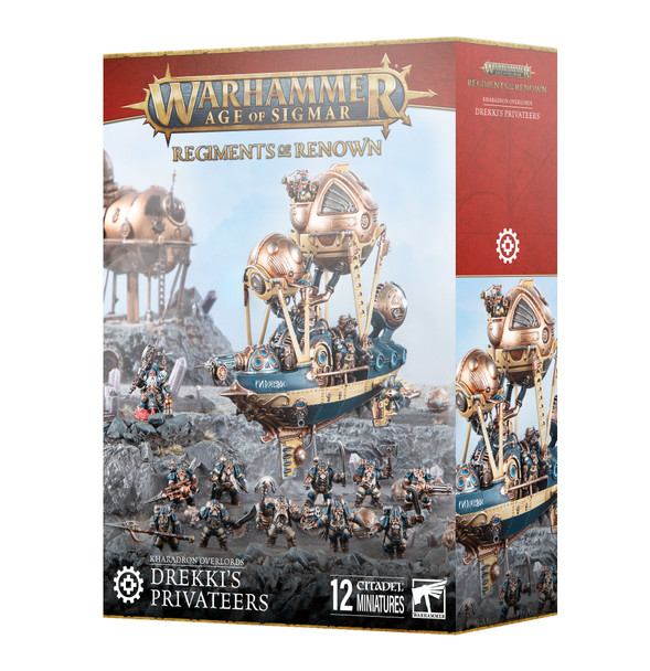 GAM84-65 - Games Workshop Age of Sigmar Kharadron Overlords Drekki's Privateers
