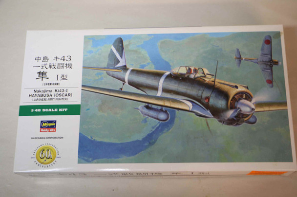 HAS09080 - Hasegawa 1/48 Nakajima Ki43-I HAYABUSA (OSCAR) - PREOWNED117508