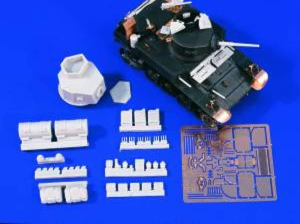 VER1647 - Verlinden 1/35  M3 Stuart Detail Set & Early Welded Honey Turret  PREOWNED118591 VER1647 - Verlinden 1/35  M3 Stuart Detail Set & Early Welded Honey Turret  PREOWNED118591