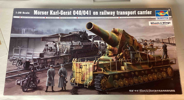 TRP00209 - Trumpeter 1/35 Morser Karl-Gerat 040/041 - PREOWNED117549