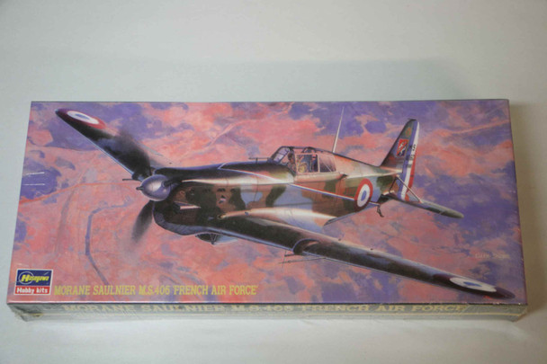 HAS51319 - Hasegawa 1/72 Morane Saulnier M.S.406 French AF (AP19) - PREOWNED117566