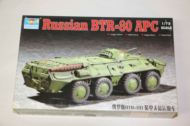 TRP07267 - Trumpeter 1/72 Russian BTR-80 APC  PREOWNED118709