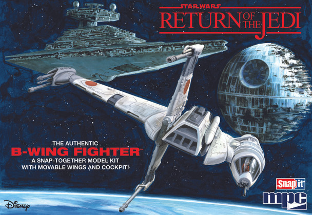 MPC949 - MPC 1/144 Star Wars Return of the Jedi B-Wing Fighter SNAP KIT