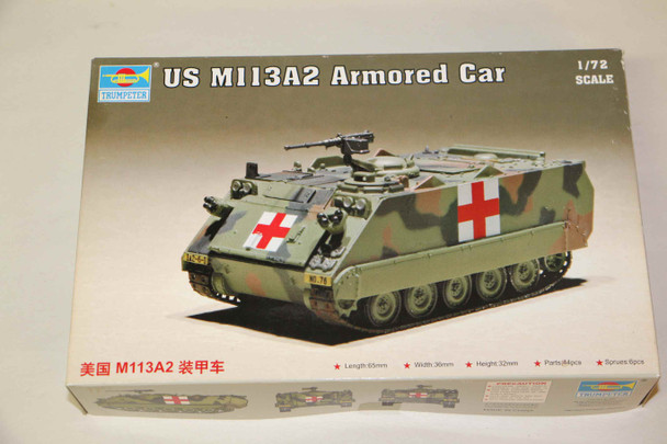 TRP07239 - Trumpeter 1/72 US M113A2 Armored car (Ambulance)  PREOWNED118732 TRP07239 - Trumpeter 1/72 US M113A2 Armored car (Ambulance)  PREOWNED118732