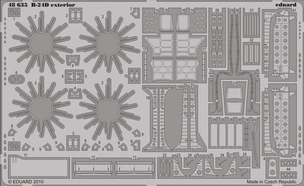 EDU48635 - Eduard 1/48  B-24D exterior