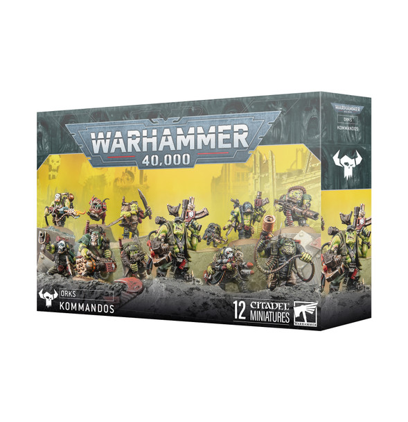 GAM50-70 - Games Workshop Warhammer 40K Orks Kommandos