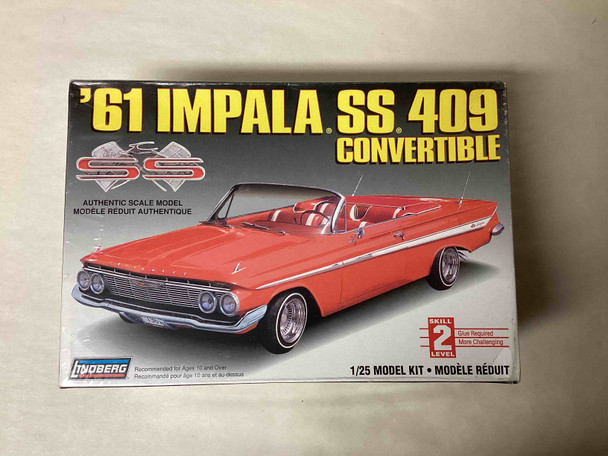 LIN72182 - Lindberg - 1/25 61 Impala SS 409 Convertible - PREOWNED118833