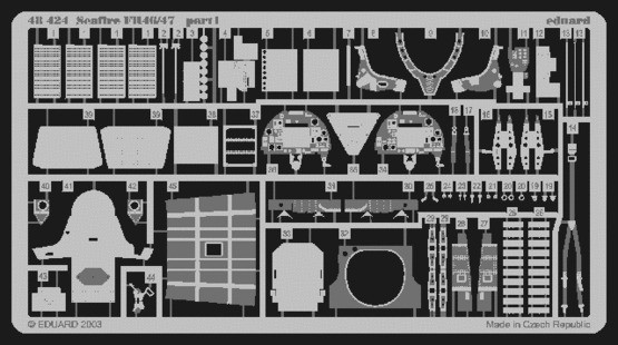 EDU48424 - Eduard 1/48  Seafire FR46/47