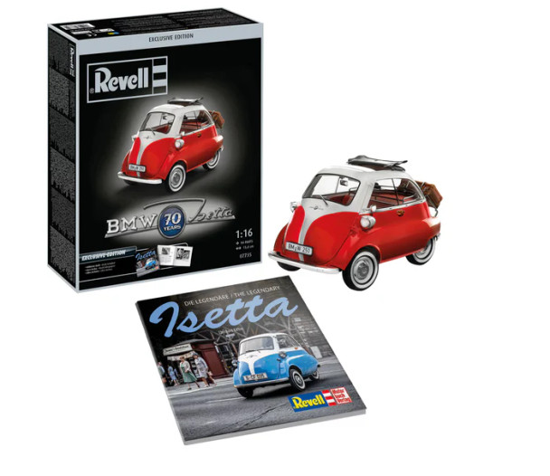 RAG07735 - Revell - 1/16 BMW Isetta 250 - 70th Anniversary "Exclusive Edition"