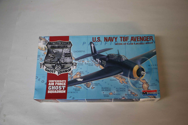MON5210 -  Monogram 1/48  U.S. Navy TBF Avenger  PREOWNED118873
