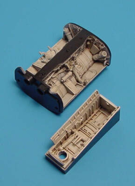 ARS4173 - Aires 1/48 F-8 Crusader wheel bay set