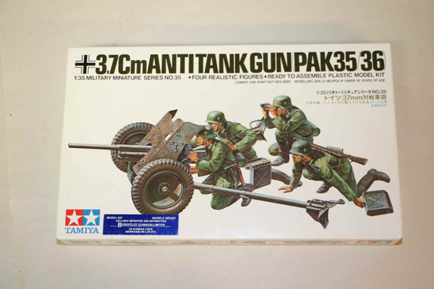 TAM35035 - Tamiya - 1/35 3.7cm Antitank Gun (PaK 35/36)  PREOWNED118926