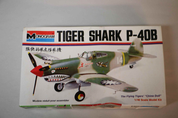 MON6803 - Monogram 1/48 Tiger Shark P-40B The Flying Tigers' "China Doll"  PREOWNED118950