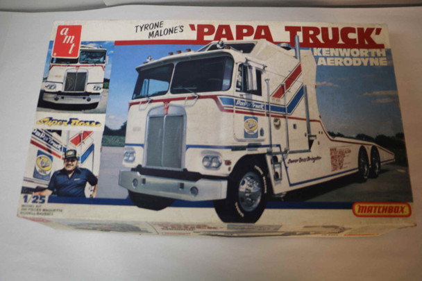 AMT5004 - AMT 1/25 Tyrone Malone's "Papa Truck" Kenworth Aerodyne  PREOWNED118972 AMT5004 - AMT 1/25 Tyrone Malone's "Papa Truck" Kenworth Aerodyne  PREOWNED118972