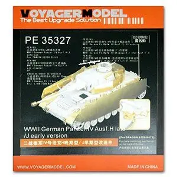 VOYPE35327 - Voyager Model 1/35  Panzer IV Ausf. H late/J Early